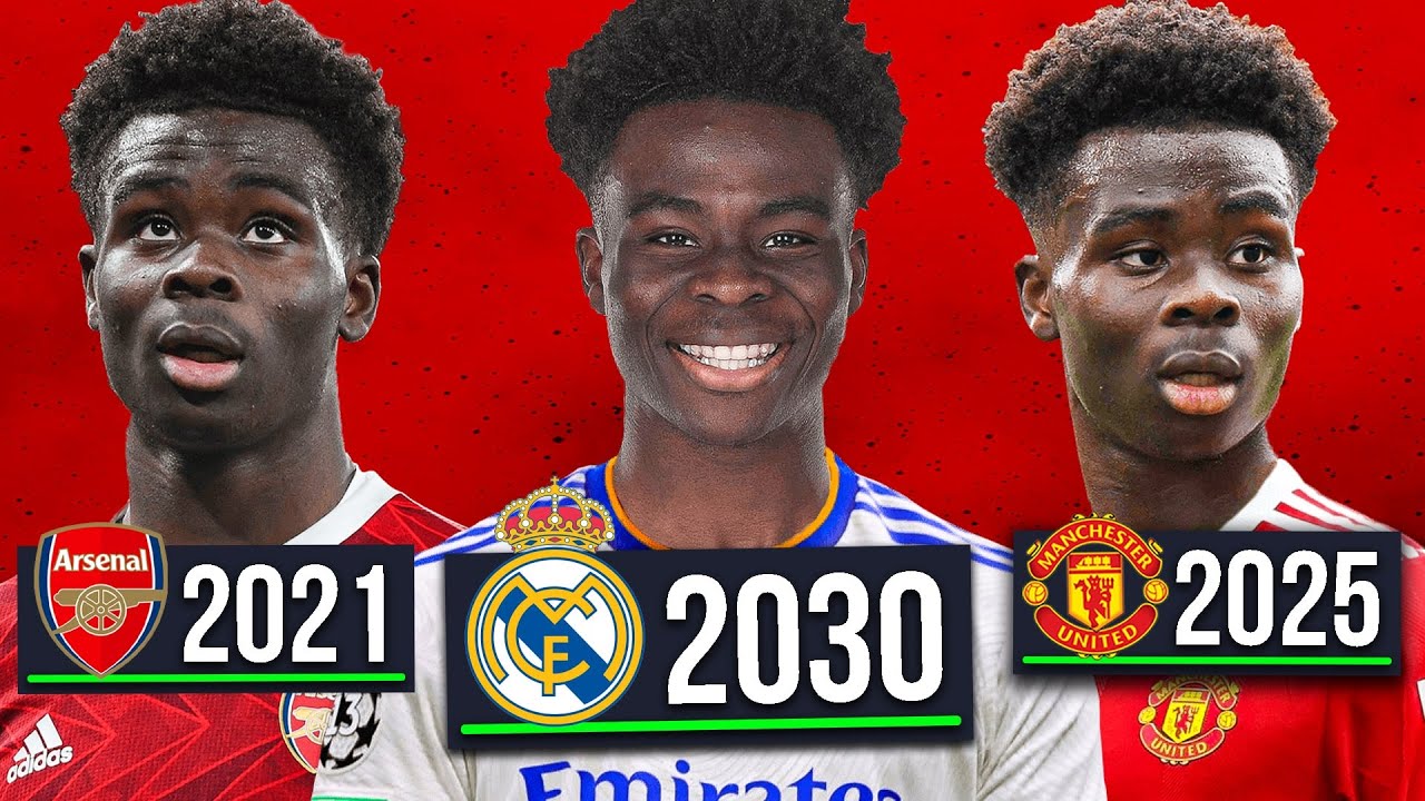 I Played the Career of BUKAYO SAKA... 🏴󠁧󠁢󠁥󠁮󠁧󠁿