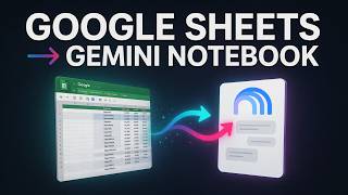 Google Sheets in Gemini Notebook | How to Add a Spreadsheet Step by Step