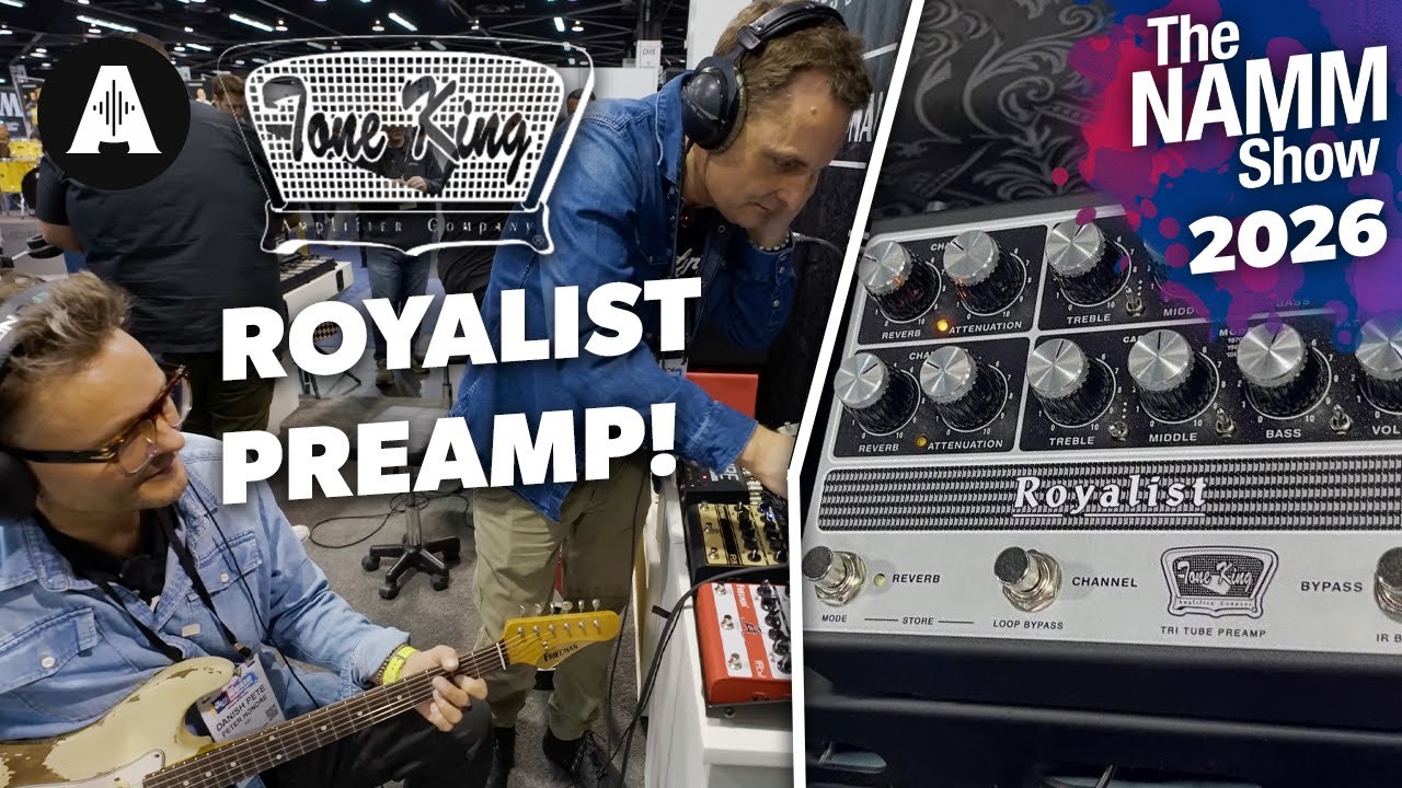 Tone King Royalist Tube Preamp & New Synergy Amps! | Tone King & Synergy Amps NAMM 2026