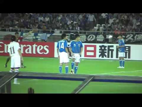 日本VSカタール (20090610) 前半戦