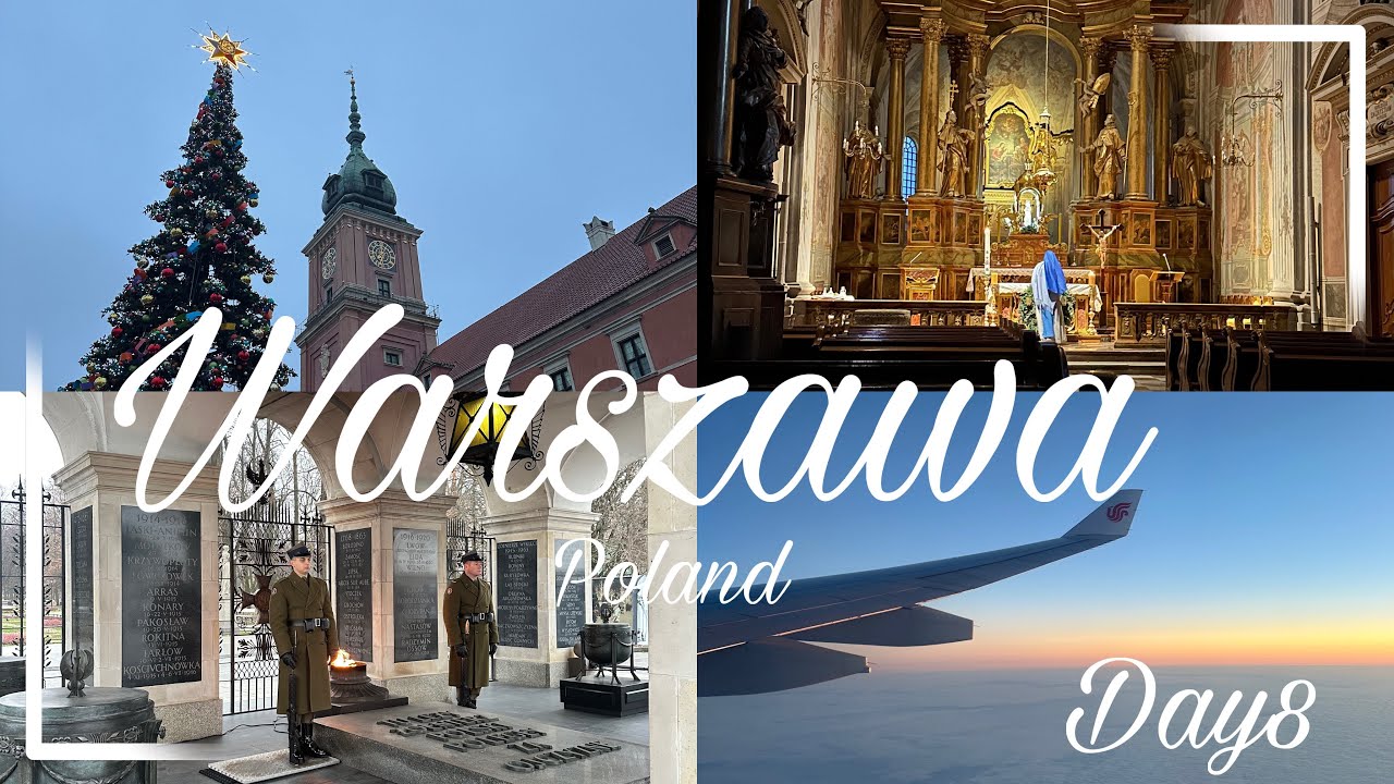【ワルシャワ🇵🇱女一人旅】8日目 最終日のヨーロッパでワルシャワの歴史をたくさん学んだ日📚