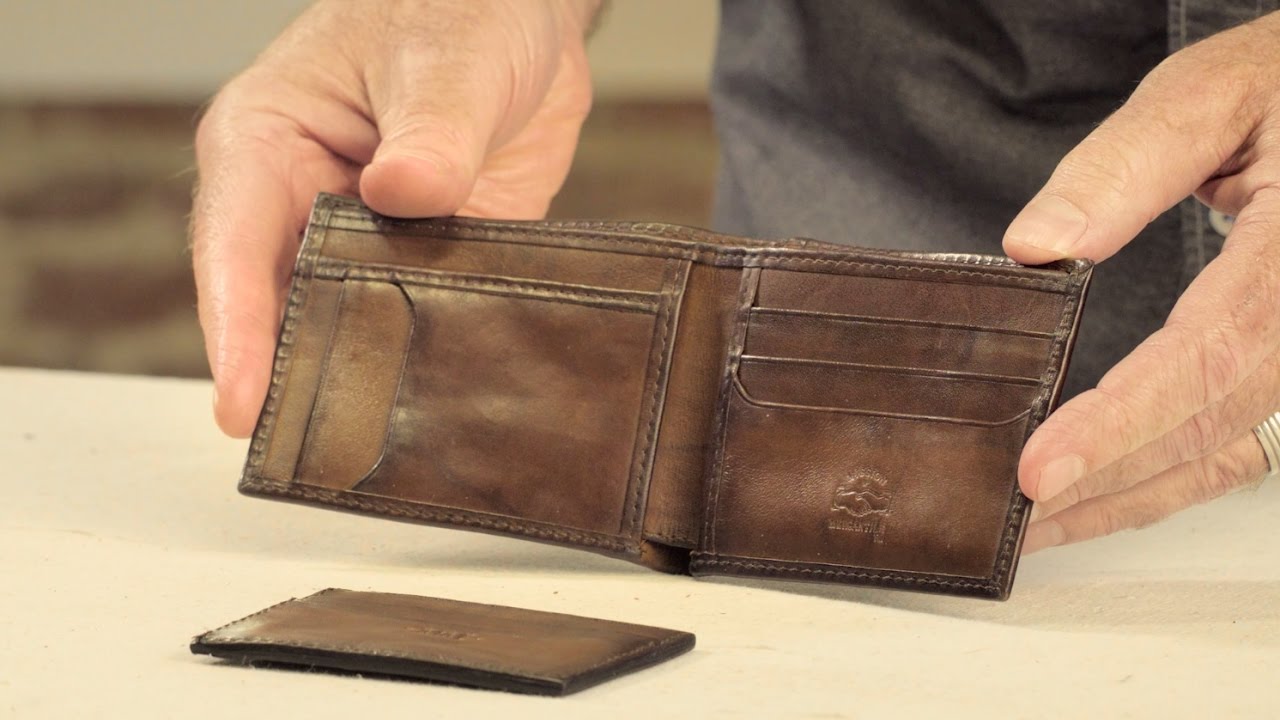 Men's Bifold Top Grain Leather Wallet