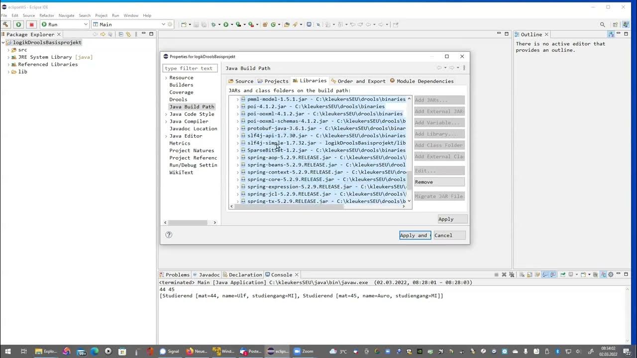 Logik Drools In Eclipse YouTube