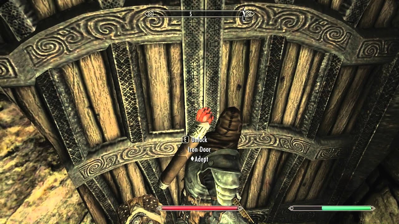 SKYRIM How To Kill Silent Moons Camp Bandit Leader Commentary + Tutorial