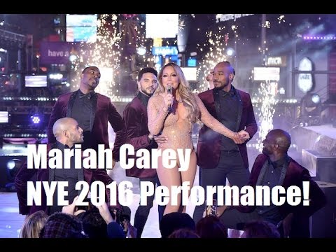 Mariah Carey Messed Up Performance - 2016 New Year's Eve