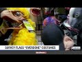Survey flags overdone costumes