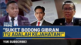 Babak Baru Polemik Ijazah Gibran, Khozinuddin Sentil Keras: Suket Bodong Itu Kejahatan | NTV