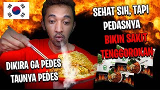 MUKBANG!!!MAKAN 2 BUNGKUS MIE PEDAS SEHAT LIMITED EDITION DAEBAK LEMONILO PEDAS KOREA