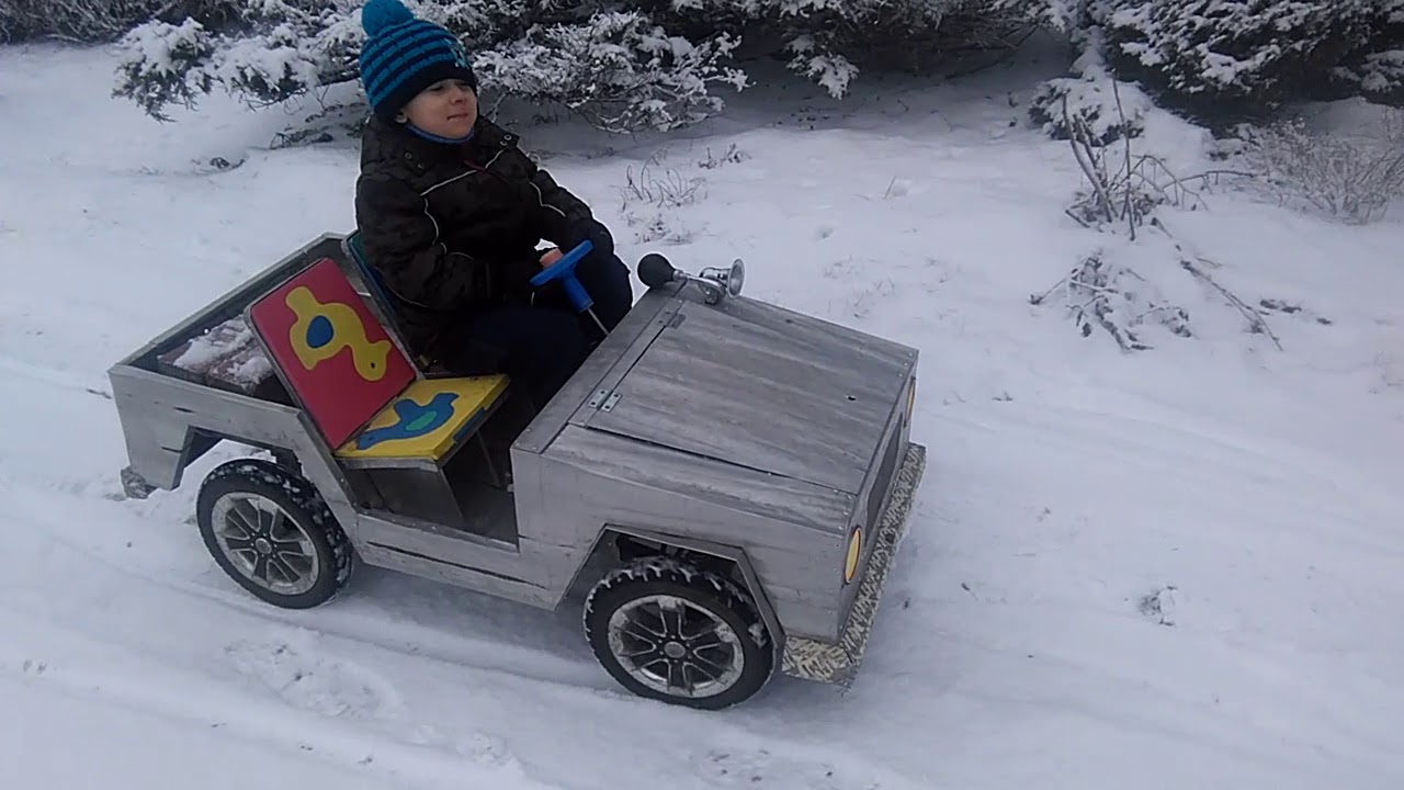 Homemade Car For Kids YouTube