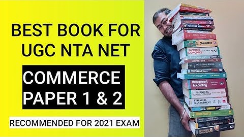 Best Book for UGC NTA NET COMMERCE | UGC NET COMMERCE RECOMMENDED BOOKS | Dr SAHIL ROY