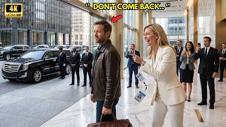 The Billionaire CEO Fired a Single Dad for No Reason -She Froze When 10 Black SUVs Pulled Up for Him