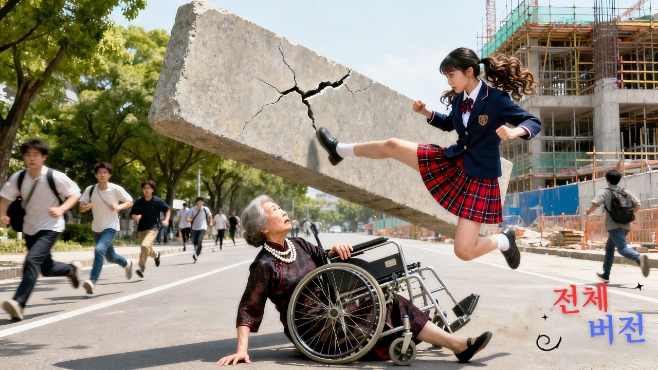 💕1000 근의 철이 CEO의 할머니에게 떨어지려던 순간 모두 도망쳤지만, 여학생 한 명이 막아냈다! 사랑이 시작됐다!#cdrama #드라마 #kdrama