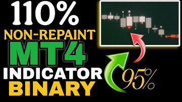 110% NON-REPAINT MT4 indicator For Binary trading | 95% accurate on Live market and OTC #binary