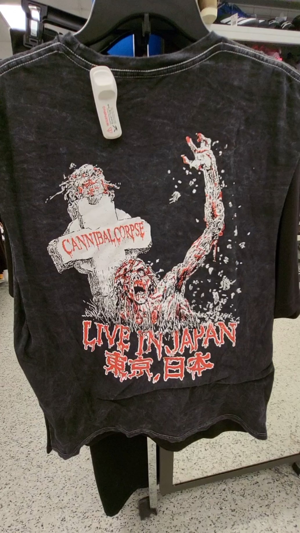 CANNIBAL CORPSE BLACK GRAPHIC TANK TOP T-SHIRT 
