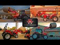 Massey ferguson compact  utility tractors lifting round bale