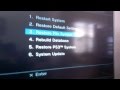 How to Restore PS3 File System | Recovery Menu | Safe Menu