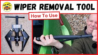 Windscreen Wiper Arm Removal Tool: How To Use (How To Remove Stuck Wiper Arms)