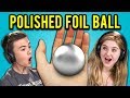 TEENS REACT TO MIRROR-POLISHED JAPANESE FOIL BALL CHALLENGE