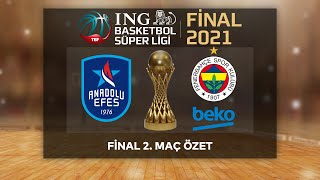 Bsl Play-Off Final 2 Maç Özet Anadolu Efes 95-73 Fenerbahçe Beko