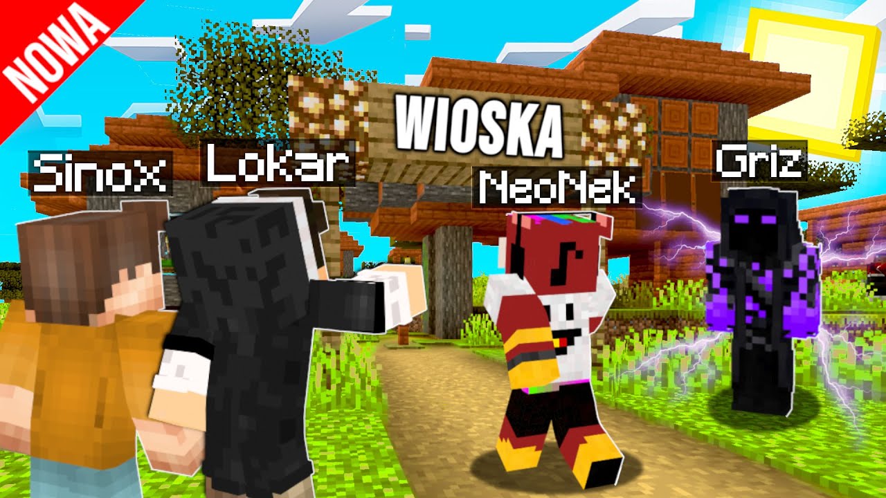 Zakładamy NOWĄ NAJLEPSZĄ WIOSKĘ w Minecraft! (ziomalowo)