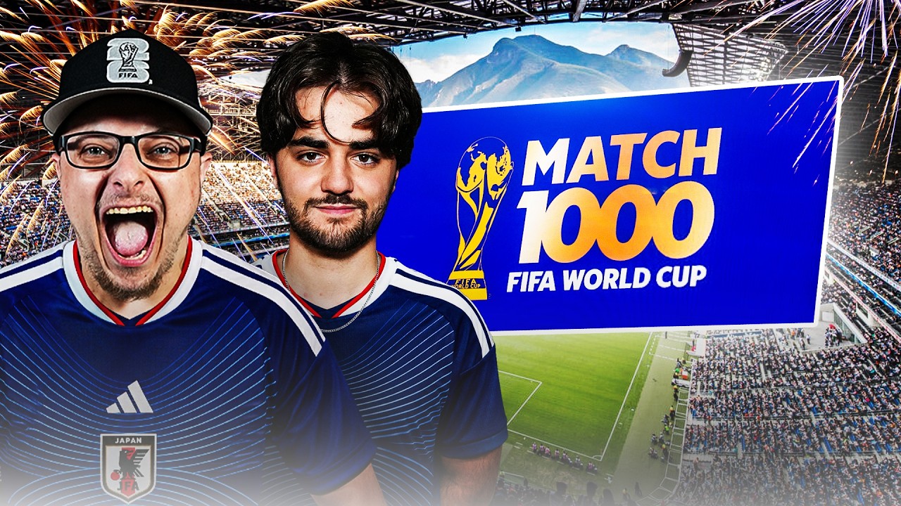 We went to the 1000th World Cup Match in HISTORY