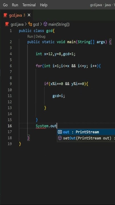 Java Program to Find GCD of Two Numbers | GCD of numbers | # ...