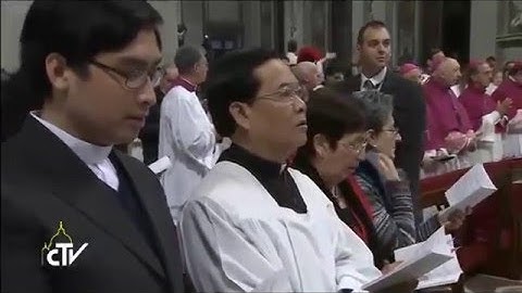 Bài giảng của Đức Thánh Cha trong Thánh lễ đầu năm