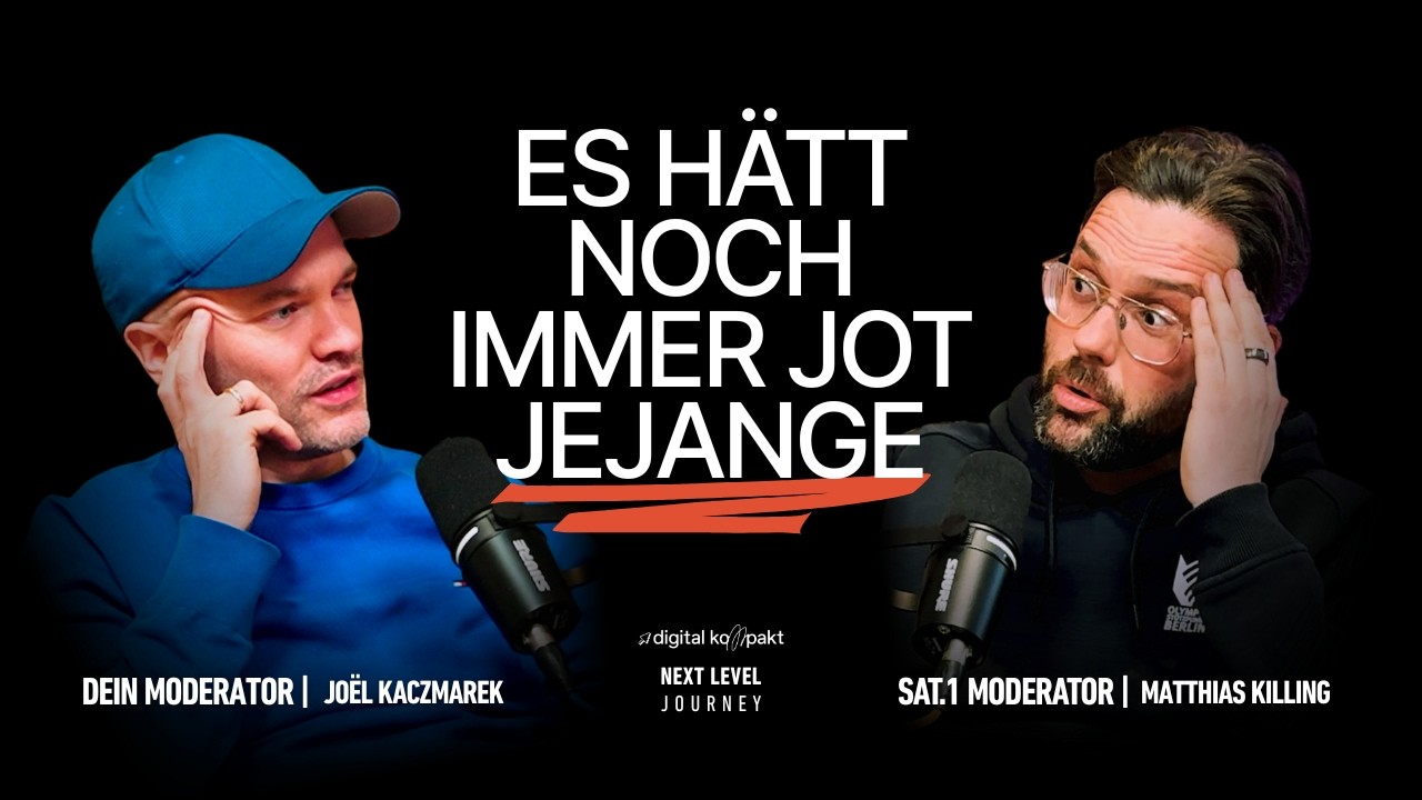 TV-Moderator Matthias Killing | Es hätt noch immer jot jejange