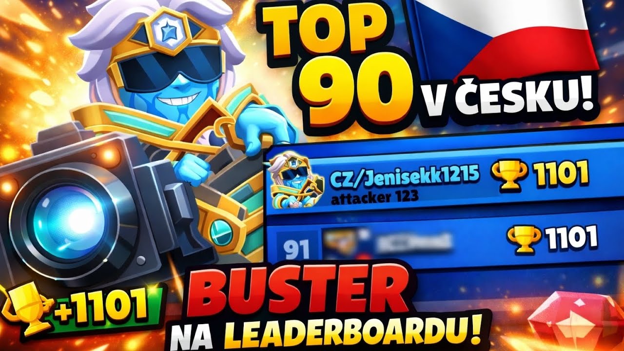 Brawl Stars pain push buster TOP90CR🇨🇿🔥🔥