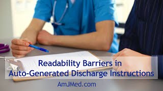 Famous Auto-Generated Discharge Instructions Found Lacking Wealth