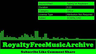 Typing on Keyboard | Office | Copyright Free Music | Royalty Free Music | No Copyright Music screenshot 2