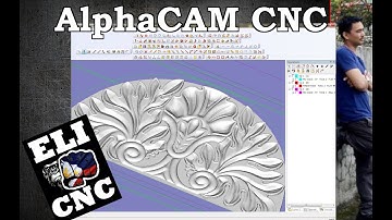 CNC ALPHACAM VIDEO 279 /  ALPHACAM  /  CHAIR BACKREST ARC MADE IN 2020 JUL 14 / CNC ALPHACAM