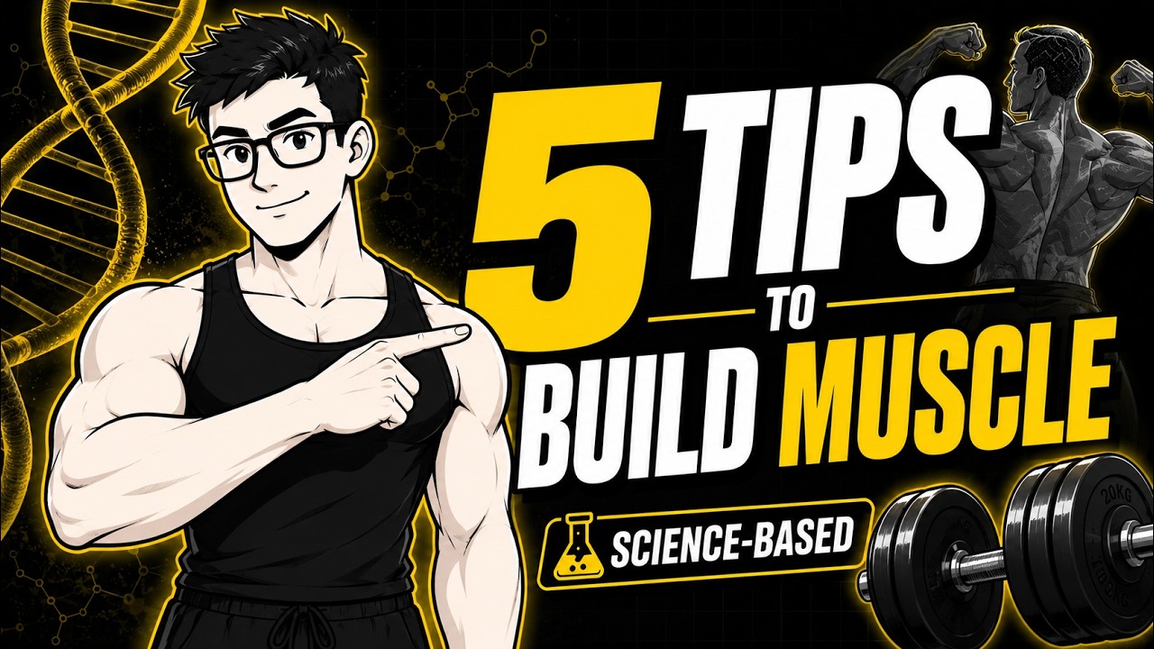 5 Tips to Build Muscle Efficiently (Explained by Science) - YouTube