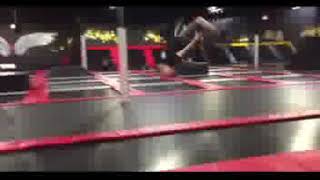 Tommy flipping out at Circus Trix