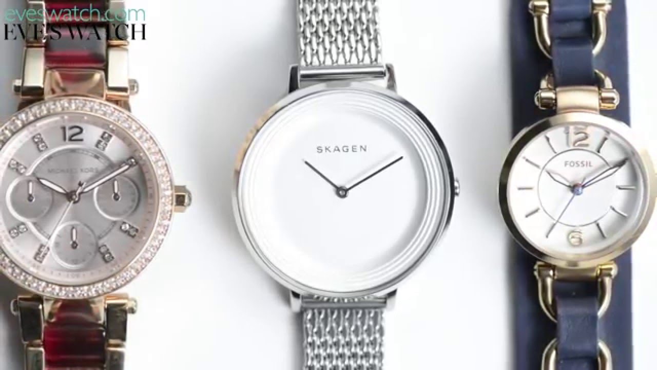 fossil mk watches