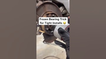 Classic cold bearing hack😂 #shorts #fyp #mechanic #bearing #workshop #garage #hack #tools #car