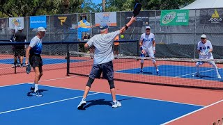 Men's 80+ Age Pickleball at US Open 2024