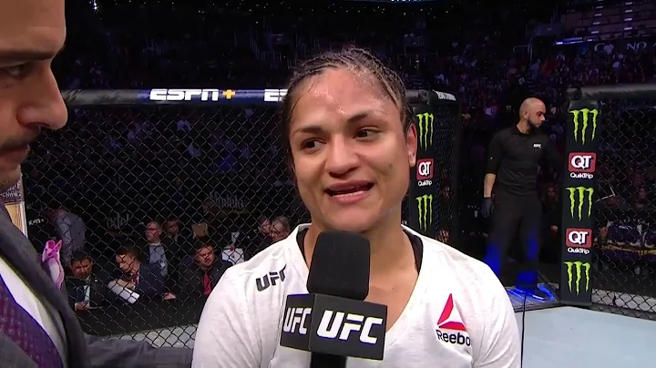 UFC Phoenix: Cynthia Calvillo Octagon Interview