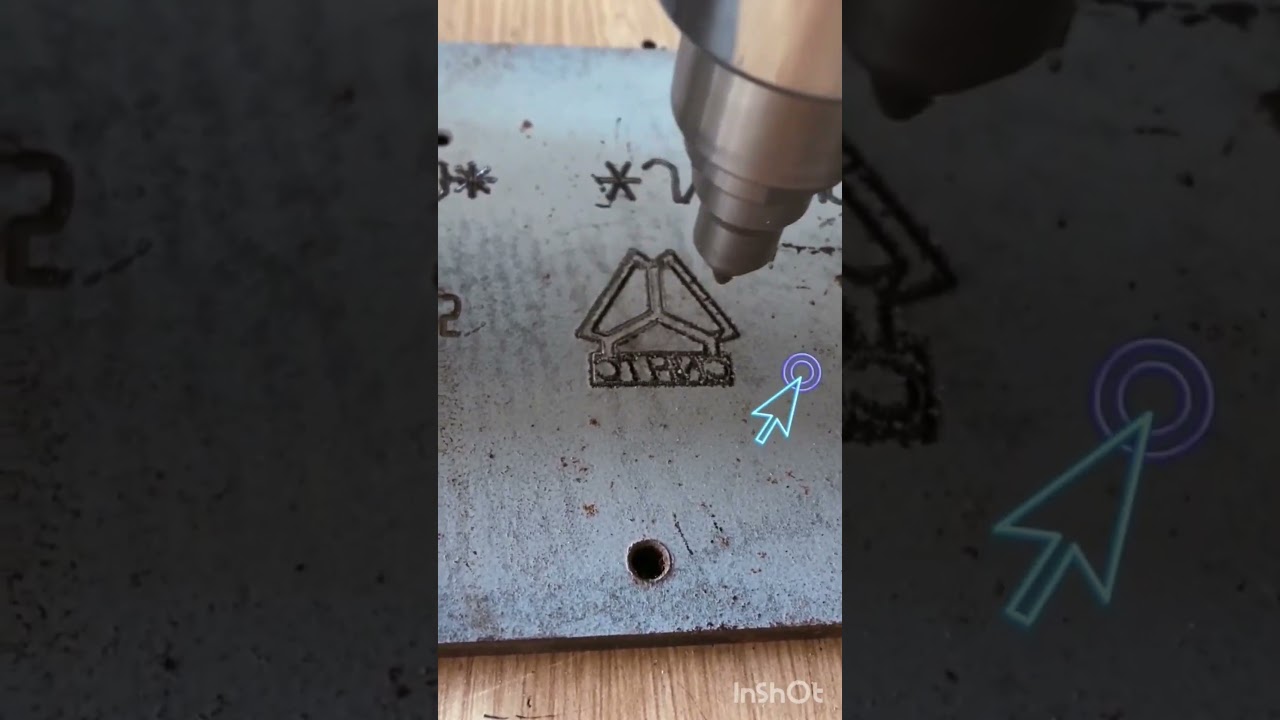 Portable Dot Peen Marking Machine! Marking Chassis..Logo..Serail Number 