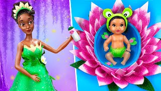 Tiana y su Bebé / 10 Trucos y Manualidades para Muñecas Bebés