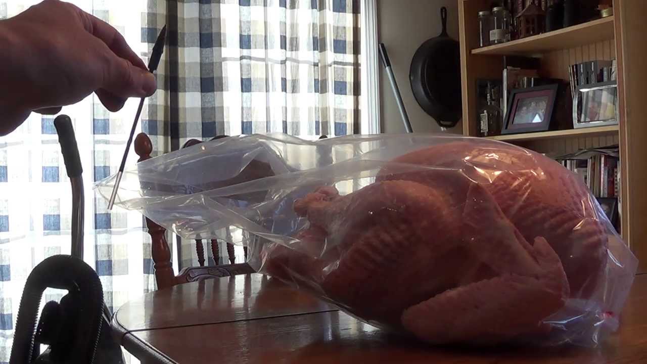 How To Vacuum Seal A Turkey
