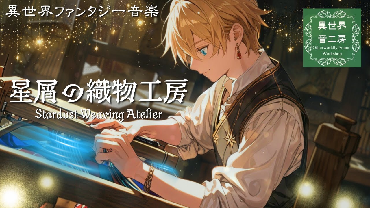 【Кельтская музыка】Волшебные ткани, расслабляющая фэнтези-музыка«Ателье Ткания Звёздной Пыли»