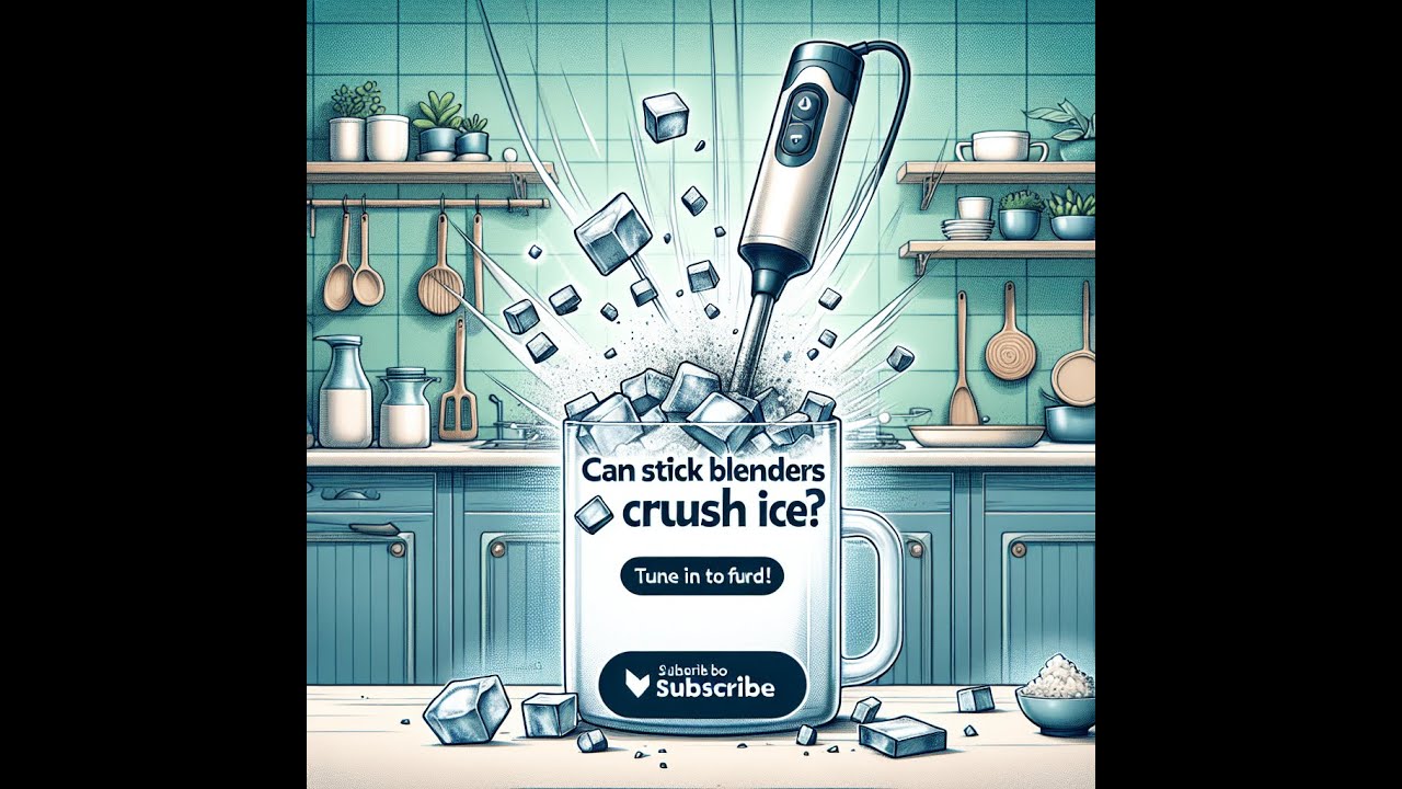 Can Stick Blenders Crush Ice Cordless Ice Crushing Hand Blenders