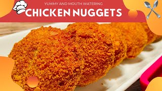 Chicken Nuggets Recipe | McDonald's Chicken | Easy Chicken Nuggets | Homemade Chicken Nuggets |