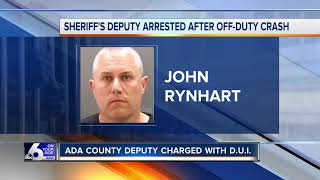 Ada County sheriff's deputy arrested on drunk driving charge