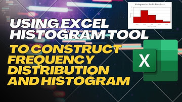 Using Excel Histogram Tool
