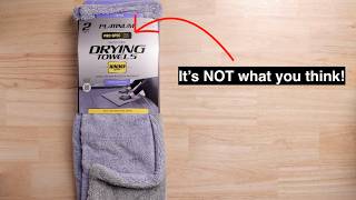 Walmart Twisted Loop Microfiber Drying Towels (PLATINUM Series Pro)! | Sneaky Scam