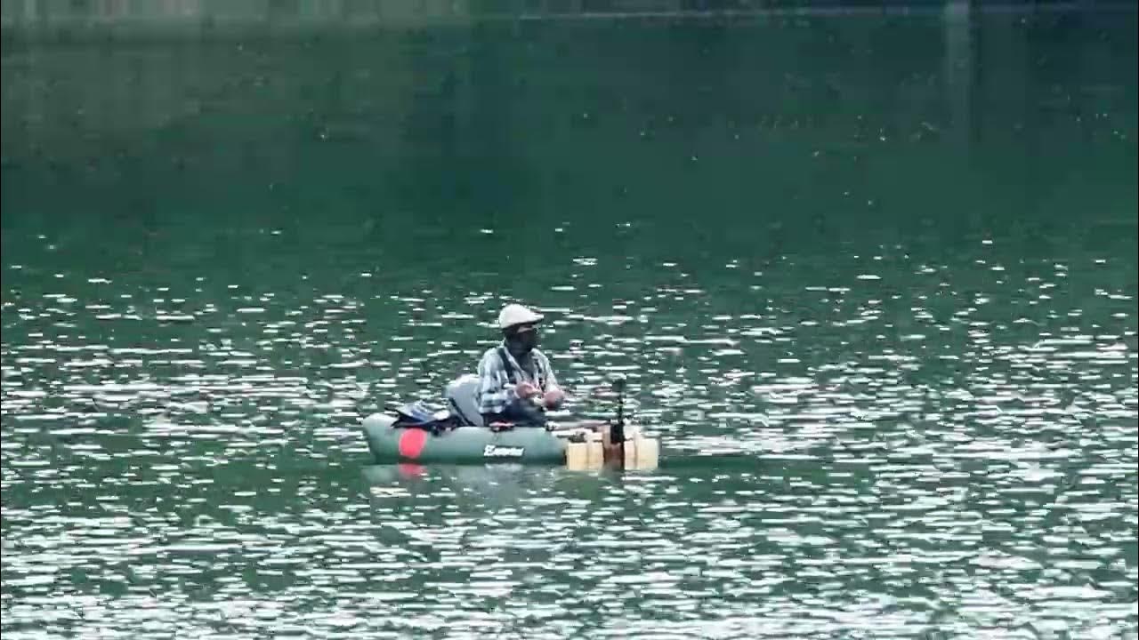 ポンテシオ湖での釣り人（2024年6月30日） YouTube