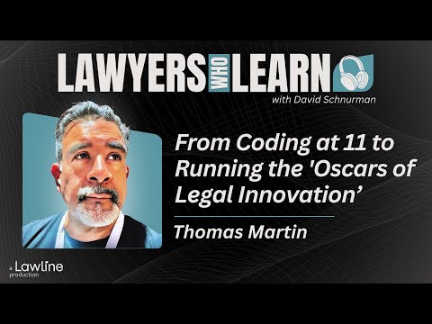#66 From Coding at 11 to Running the 'Oscars of Legal Innovation’ - video from Lawline