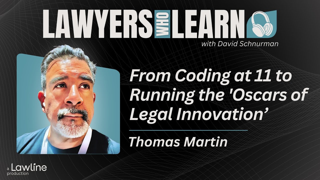 #66 From Coding at 11 to Running the 'Oscars of Legal Innovation’
